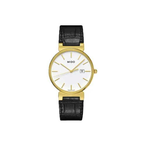 MIDO DooRi Collection Кварцевый механизм Мужские часы Часы 40,5 мм Белый циферблат