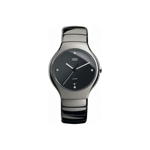 RADO Автоматический Механический Механизм Мужские Часы 40мм*11мм Черный