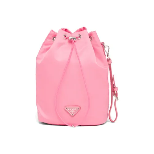 PRADA Нейлон Косметичка Туалетная сумка Женская Бегония Розовый