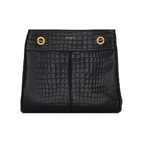 SAINT LAURENT Кожа Сумка для покупок Сумка через плечо Женская Черная