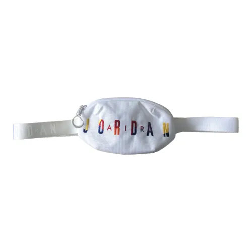 Джордан Полиэстер Сумка через плечо Слинг-сумка Сумка на пояс Стандартная Унисекс Белый