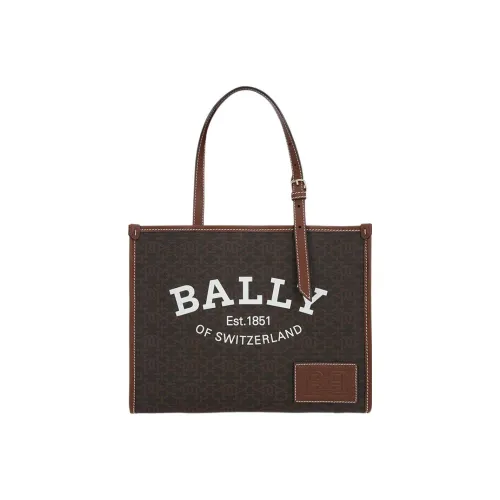 BALLY Коровья кожа Портативная Сумка через плечо Сумка на плечо Женская Коричневая