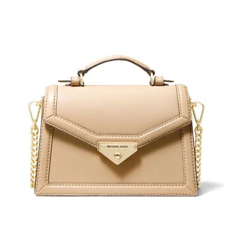 MICHAEL KORS MICHAEL KORS Handbag Collection MK Grace Кожа Сумка Маленькая Женская Молочно-чайная