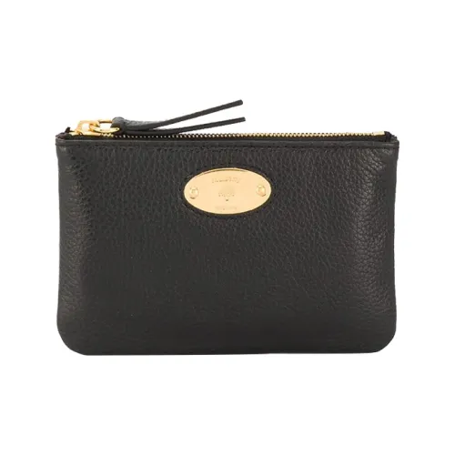 Mulberry Кожа Монета Кошелек Стандартный Женский Черный