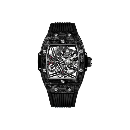 HUBLOT Мужские часы с ручным заводом BIG BANG Soul 42 мм, с механизмом, с циферблатом Skeleton
