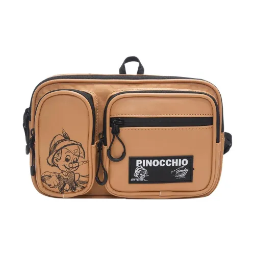 LiNing Disney Collaboration Sportlife Полиамид Сумка через плечо Стандартная Унисекс Темно-коричневый