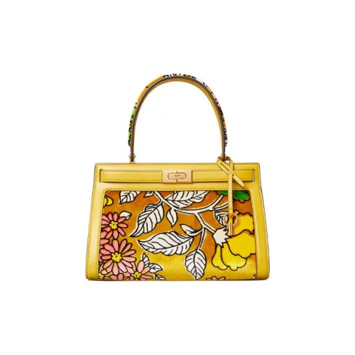 TORY BURCH Lee Radziwill Кожа Сумка Маленькая Женская Желтая