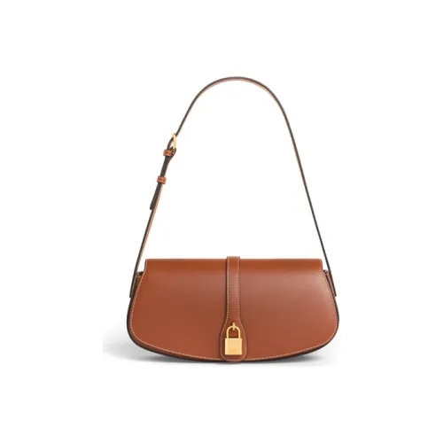 CELINE Tabou Сумка из коровьей кожи плечо сумка через плечо женская рыжевато-коричневый карамель