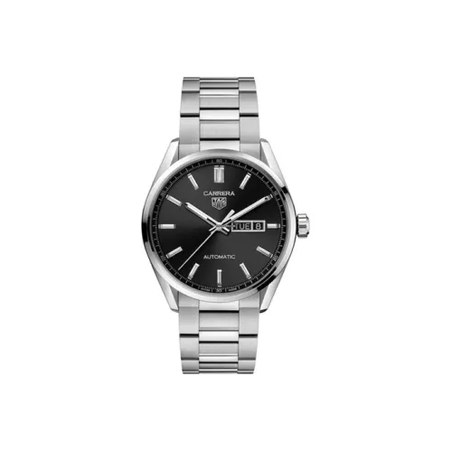 TAG HEUER Автоматический Механический Механизм Мужские Часы Carrera Collection 41 мм Черные