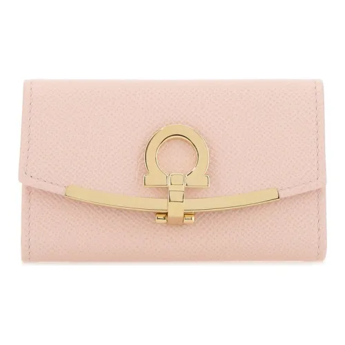 FERRAGAMO Клатч Key Pouch из коровьей кожи унисекс розовый