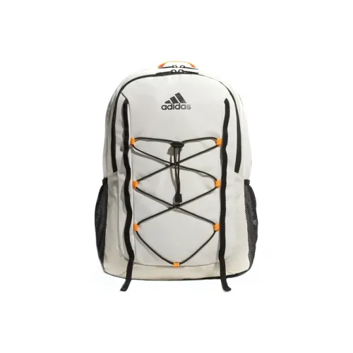 Adidas Полиэстер Рюкзак Стандартный Унисекс Бежевый Коричневый