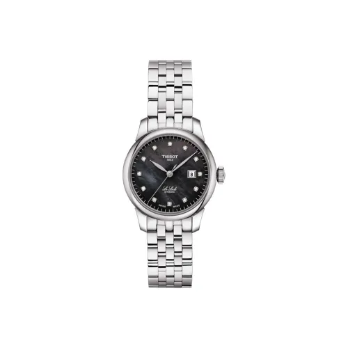 Tissot Автоматический Механический Movement Женские Часы Le Locle Collection 29 мм Черные