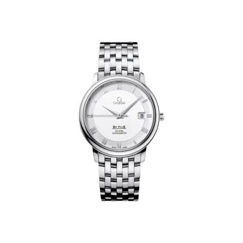 OMEGA Автоматический Механический Часы Unisex Elegant Saucer Series 36,5 мм Серебряный