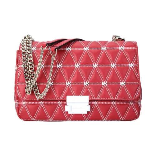 MICHAEL KORS Sloan Кожа Сумка через плечо Женская Ярко-красная