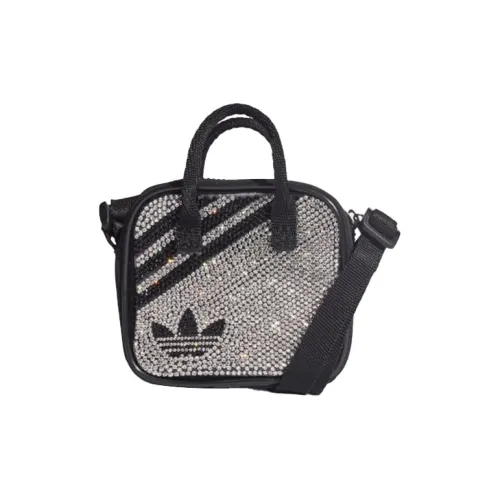 Adidas Полиэстер Сумка через плечо Сумка через плечо Мини Унисекс Черный