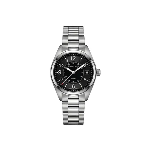 Hamilton Quartz Механизм Мужские часы 40мм*9,6мм Черный