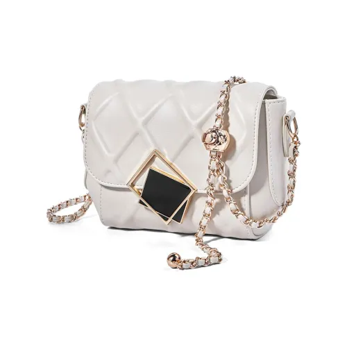 LOLLiPOPS Сумка через плечо из коровьей кожи Маленькая Женская Белая