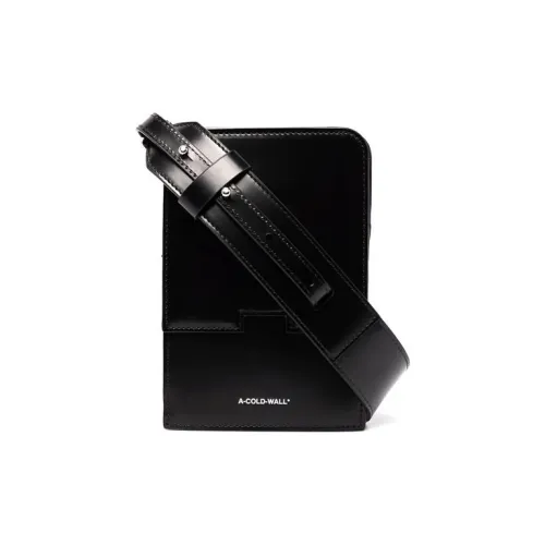 A COLD WALL* Сумка через плечо из коровьей кожи Мужская Черная