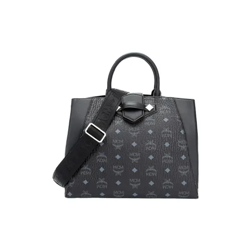 MCM Essential Visetos Origina Сумка через плечо из искусственной кожи унисекс черная