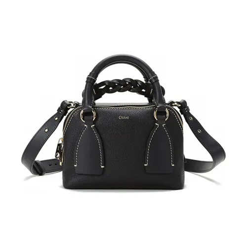 Chloe Chloé сумки Коровья кожа Портативная сумка через плечо маленькая женская черная