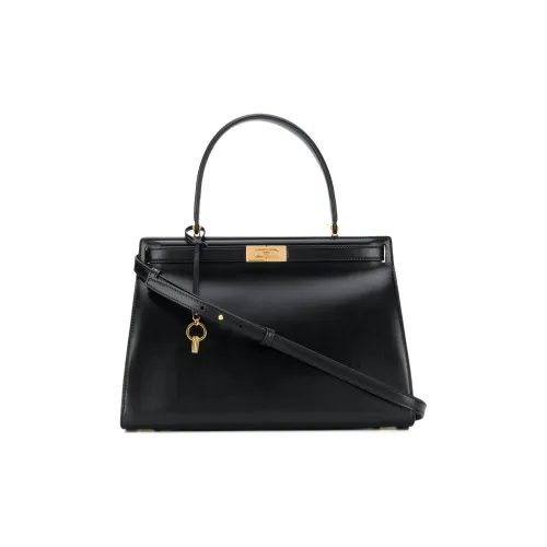 TORY BURCH Lee Radziwill Коровья кожа Сумка через плечо Сумка Женская Черная