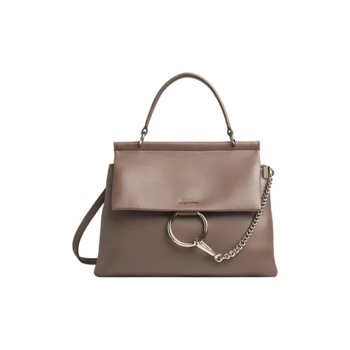 Chloe Faye Sheepskin Bag Medium Women's Brown