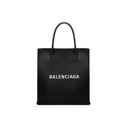 Balenciaga Сумка Tote из коровьей кожи сумка для покупок сумка через плечо сумка большого размера унисекс черная