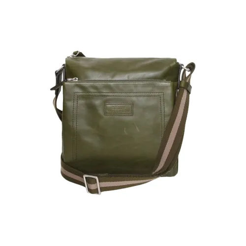 BALLY Сумка через плечо из коровьей кожи Мужская Зеленая