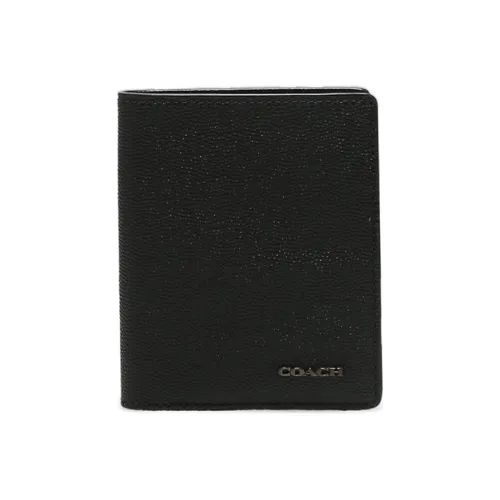 COACH Slim Wallet Клатч Мужской Черный