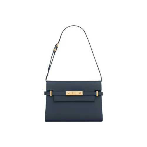 SAINT LAURENT Сумка через плечо из коровьей кожи сумка на плечо женская лазурно-синий