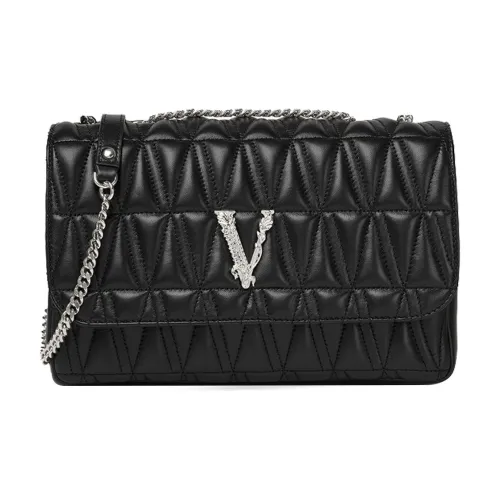 VERSACE Virtus Sheepskin Сумка через плечо Женская Черная