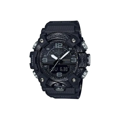 CASIO G Shock Land Коллекция Кварцевый механизм Смольный ремешок Часы Мужские Черный циферблат GG B100 1BJF