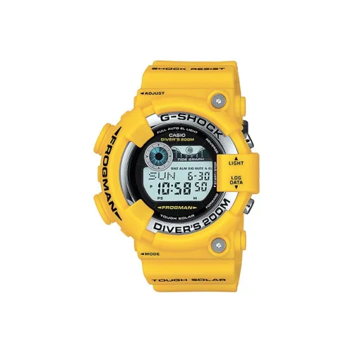CASIO г Shock г Shock FROGMAN Collection Кварцевый механизм Смола Ремешок Часы Унисекс Черный Циферблат