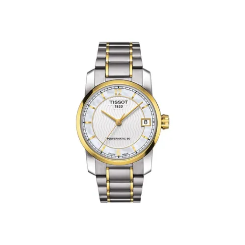 Tissot Автоматический Механический Movement Женские Ti Часы 32 мм Белые