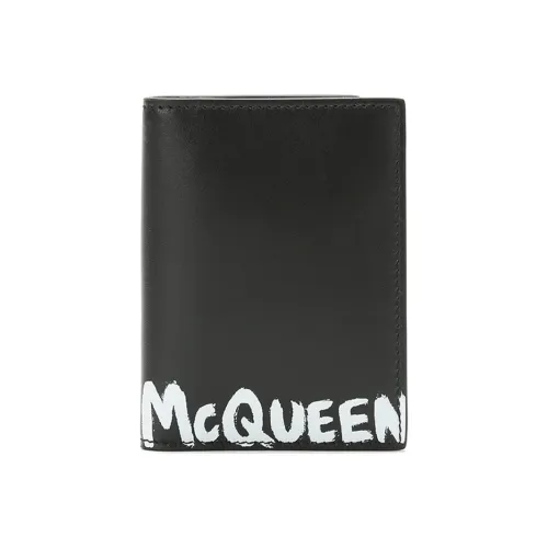 Alexander McQueen Кожа Держатель для карт Держатель для карт Мужской Черный