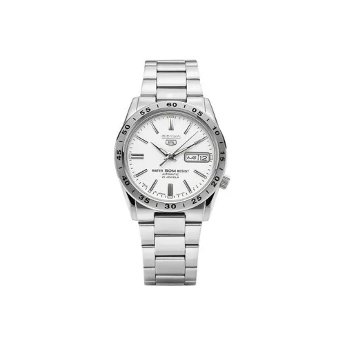 SEIKO Автоматический Механический Часы Мужские Белые