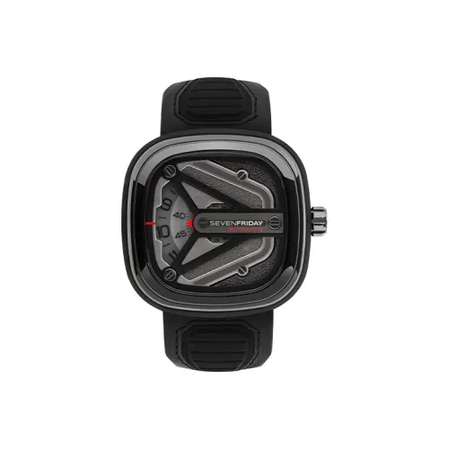 SEVENFRIDAY Автоматический Механический Movement Унисекс Часы 47,6mm*47mm*15mm Черные
