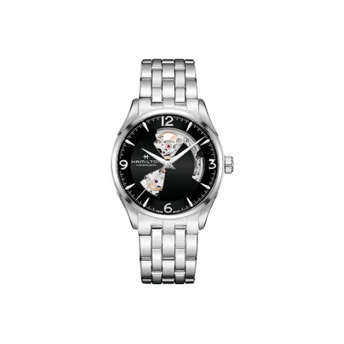 HAMILTON Автоматический Механический Часы Мужские Jazz Series 42мм*42мм*11,4мм Черные