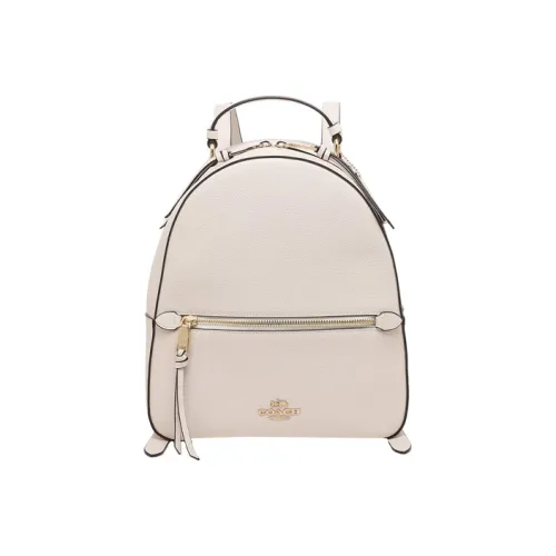 COACH Jordyn Коровья кожа Рюкзак Большой Женский Белый