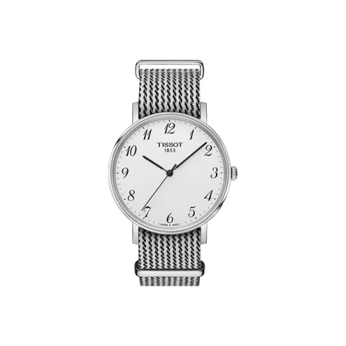 TISSOT Phantom Time Коллекция Кварцевый механизм Мужские часы Циферблат 38 мм Серебристый T109,410.18,032.00