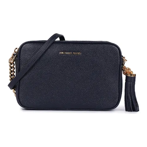 MICHAEL KORS MICHAEL KORS Коллекция сумок Ginny Коровья кожа Сумка через плечо Женская Морской синий