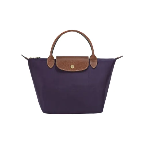 LONGCHAMP Le Pliage Ткань Пельмени Сумка Сумка через плечо Маленькая Женская Ягодный Фиолетовый