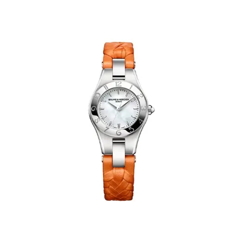 Baume & Mercier Кварцевый механизм Женские часы Lingni Collection 27 мм Белые