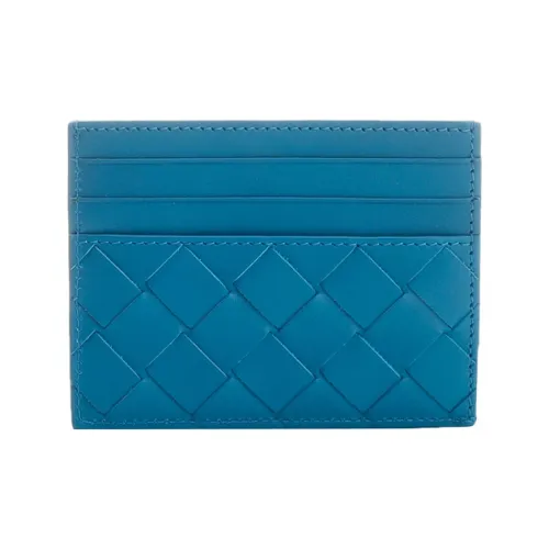 Bottega Veneta Кожа Кошелек Держатель для карт Мужской Светло-синий