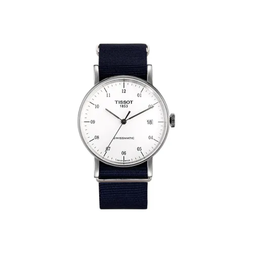 TISSOT Автоматический Механический Механизм Мужские Часы Charm Time Series 40 мм Серебряные