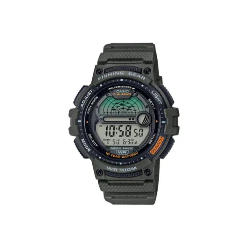 CASIO Standard Collection Кварцевый механизм Смола Ремешок Часы Мужские Циферблат Серый Ws 1200H 3AVCF