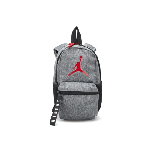 Джордан Полиэстер Рюкзак Маленький Унисекс Серый