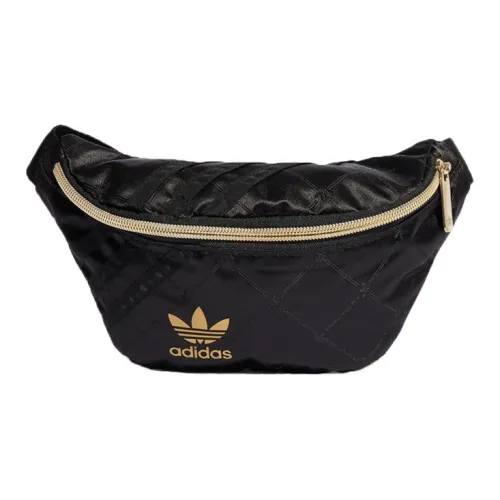 Adidas Originals Полиуретан Сумка через плечо Сумка на плечо Бананка Стандартная Женская Черная