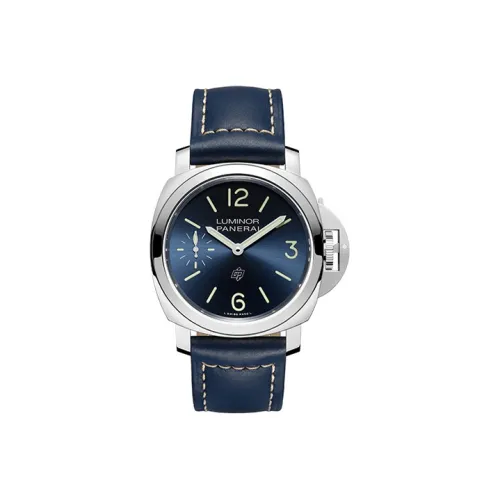 PANERAI Ручной механизм Мужские часы LUMINOR LUMINO Collection 44 мм Синий