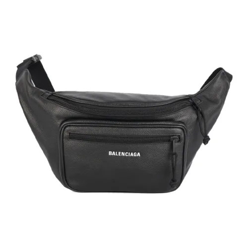 Balenciaga Мужская кожаная сумка для документов из коровьей кожи черного цвета